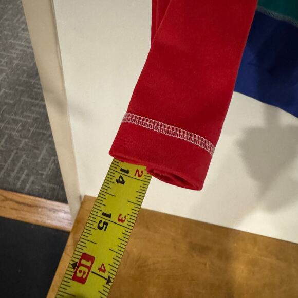 Vintage Koret Sport Sweatshirt Womens Sz ?? Red Blue Collared Golf Embroidered - Picture 4 of 6